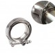 Stainless steel 304 Exhaust quick release V-Band Clamp Kit